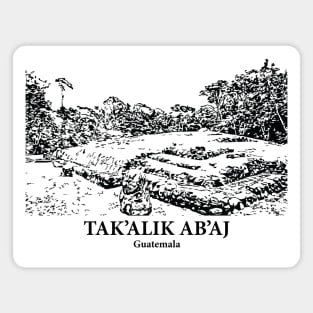 Tak’alik Ab’aj - Guatemala Magnet